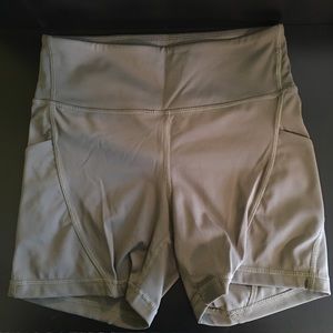 Green Biker Shorts